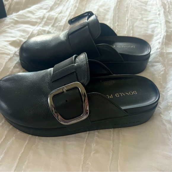 Donald J. Pliner Shoes Fiona Leather Mule Clog Size 55 Poshmark